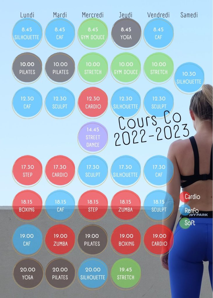 Planning cours collectifs